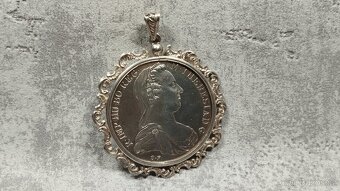 Velká RU mince tolar Marie Terezie 1780 medaile - 9
