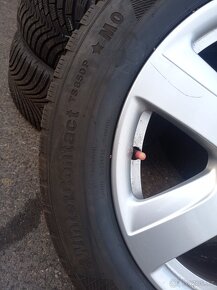 Originální ALU kola Audi 225/55 R17 zimní pneu - 9
