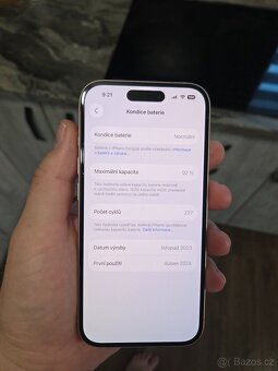 iPhone 15 256GB rose, záruka - 9