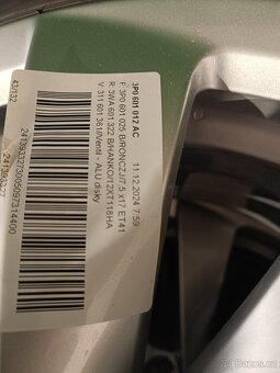 NOVE letni alu 5x112 215/55/17 Superb - 9