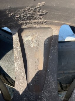 Alu kola R 16 na Fiat rozteč 4x98, ET 41 - 9