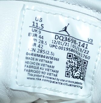 Kožené tenisky zn. Nike Air Jordan 1 vel. 44 - 9