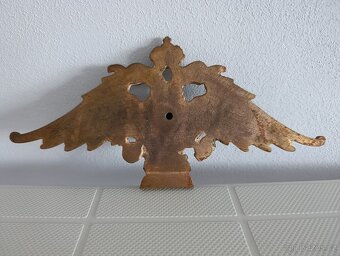 Velká a těžká RU orlice / R-U orel.  Krásný sběratelský kus - 9