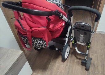 Kombinovaný kočárek 3v1 (vajíčko, hluboký, golf) - 9