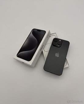 iPhone 15 Pro Max 256GB Black Titanium + ZÁRUKA - 9