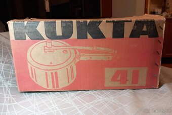 Tlakový hrnec ALUPRET KUKTA s krabicí a návodem - 9