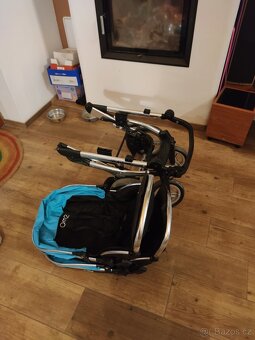 Prodám kočárek pro dvě děti BabyStyleOyster Max Tandem - 9