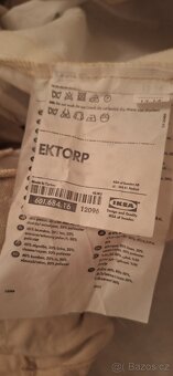 IKEA EKTORP rohová s potahem SVANBY - 9