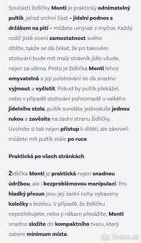 Jídelní židlička - 9
