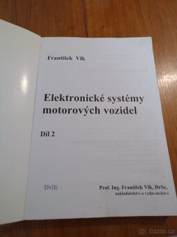 Elektronické systémy motorových vozidel 1 a 2 - 9