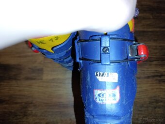 Lyže 80 + lyzaky - 9