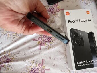 Prodám nový Xiaomi Redmi Note 14 - 9