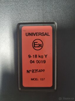 Autosedačka isofix 9-18kg - 9