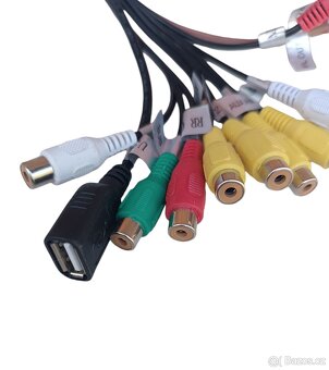 14/20-PIN konektor pro autorádia - RCA, AMP, USB - 9