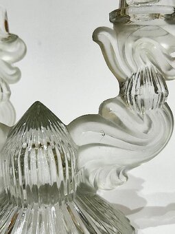 Svícny 2x / Art Deco/ Libochovice - 9