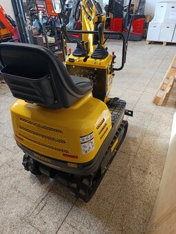 Prodám benzínový mikrobagr - 9