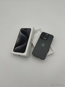 iPhone 15 Pro 256GB Black Titanium + ZÁRUKA - 9