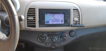 NISSAN MICRA 1.4 i rok 2010 - NAVIGACE klimatizace - 9
