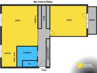 Luxusní byt s balkonem k pronájmu - 9