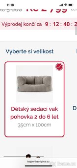 Dětský sedací vak pohovka - 9