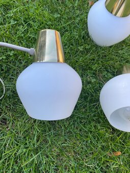 starý lustr kamenický šenov retro lustr nástěnná lampička - 9