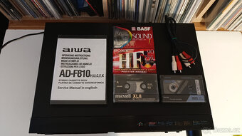 AIWA AD-F810 Stereo Cassette Deck/DolbyB-C/3 HEAD - 9