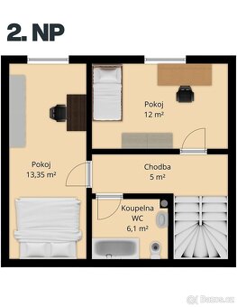 Prodej bytu 3kk - Bdeněves - 9
