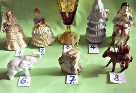 Karafa z Benátek a sošky. - 9