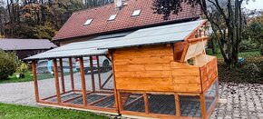 Kurník pro 0-20 slepic s výběhem - 9