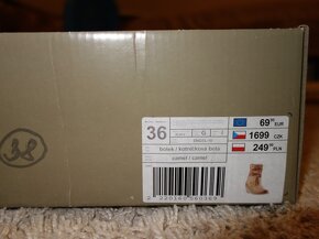 Krásné zimní nižší kožené kozačky Lasocki vel.36 - 9