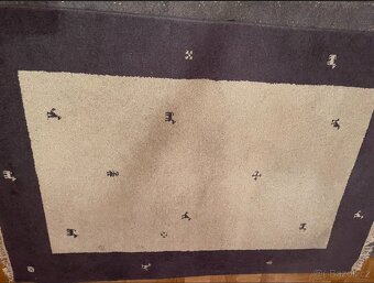 INDO GABBEH ručně vázaný koberec IKEA, 100% vlna,140x200cm - 9