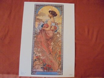 ALFONS MUCHA - 10 Ks - PLAGÁTU - 9