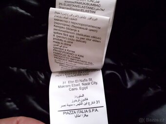 Piazza Italia nový pánsky sakový kabátik zateplený M - 9