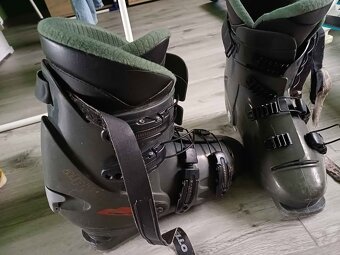 Sjezdové lyže Elan vel 140 cm + lyžáky vel 39 - 9