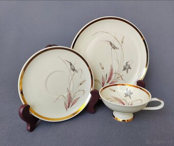 Elegantní bavorský porcelánový čajový set od Alka (Bavaria) - 9