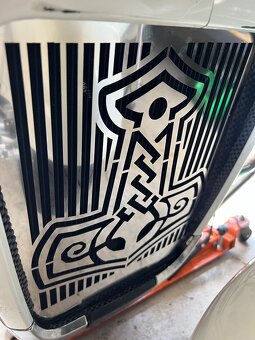 Kryt chladiče chopper Vlastní vzor, logo nejlepší ceny - 9