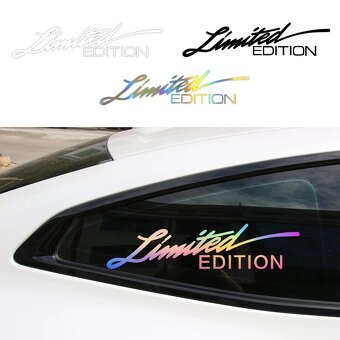 Nové žlté nálepky Limited Edition - 9