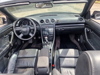 Audi a4 cabrio b7 S-Line, 2.5tdi najeto pouze 160tis VYBAV - 9