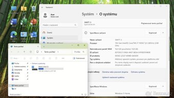 Acer Swift 3 EVO /i7-1165G7, 16GB RAM, 256GB NVMe/ - 9