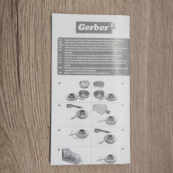 sada na fondue GERBER - nová - 9