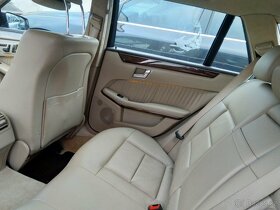 Kožený interiér na Mercedes Benz E - w212 combi - 9