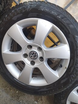 Zimní pneu s alu 5x112 R16 - 9