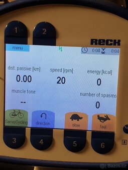 stroj na rehabilitaci pohybu, Motomed rotor automat - 9