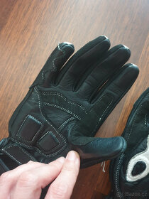 Dámské kožené rukavice na motorku velikost 5 - 9