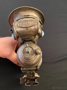 Karbidová lampa LOHMANN'S Perfecta na jízdní kolo - 9