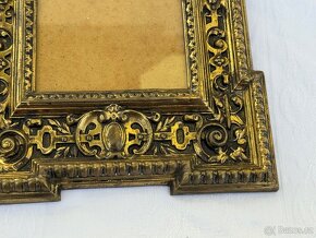 Mosazné rámy na foto se dřevem Historismus kus 3500,- - 9