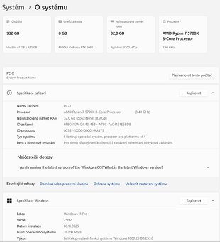AMD Ryzen 7 5700X, 32GB RAM, RTX 5060, 1 TB, WI-FI, BT - 9