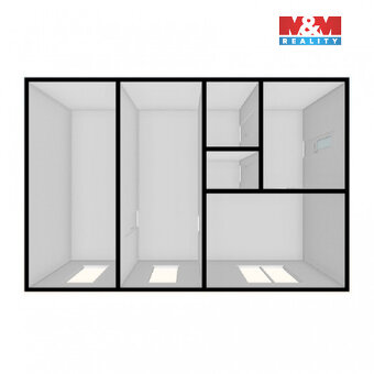 Pronájem bytu 2+1, 73 m², Praha, ul. Spálená - 9