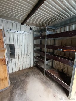 Lodní/skladový kontejner s regály ALBINA 3m - 9