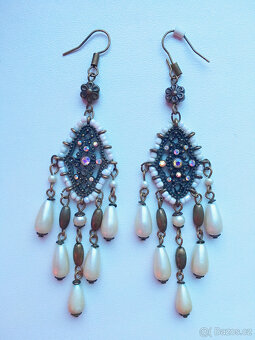 Bižuterie - náušnice 8 ks - 9